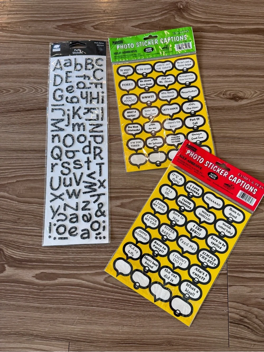 Assorted Stickers – Scrapbooking, Stationery & Craft Supplies